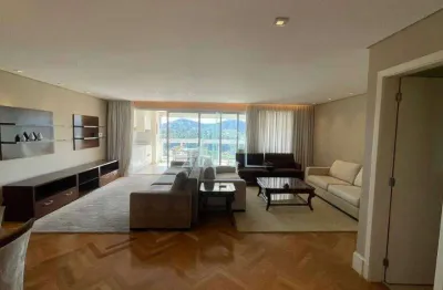 Apartamento mobiliado aluguel, 181m²,  3 suítes - r$ 16.000- alphaville/sp