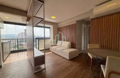 Apartamento mobiliado 2 quartos, 48m², aluguel por r$ 4.500/mês- barueri/sp