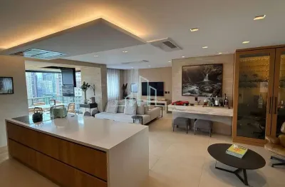 Apartamento mobiliado para aluguel, 112m² por r$ 18.100,00 - alphaville/sp