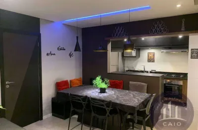 Apartamento mobiliado a venda, 79 m² por r$  900.000,00 - alphaville/sp