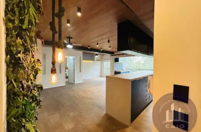 Apartamento 110 m² com 3 dormitórios  aluguel e venda-  alphaville/sp