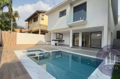 Casa com 3 suítes, 310 m², à venda por r$ 3.495.000 - alphaville