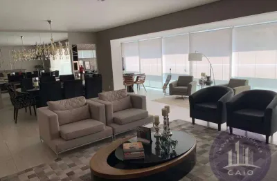 Apartamento com 3 dormitórios para alugar, 235 m² por r$ 22.000/alphaville