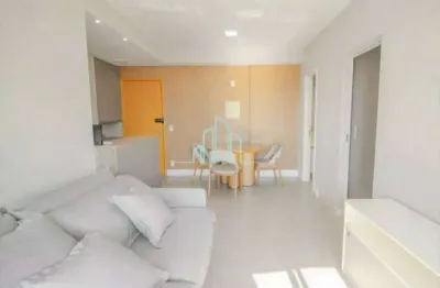 Apartamento mobiliado alugar, 50m com 1 dormitório, r$ r$ 5.500 -alphaville