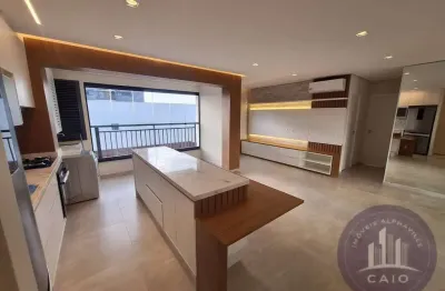 Apartamento 70m² para aluguel 2 dormitórios por r$ 6.600/mês - alphaville