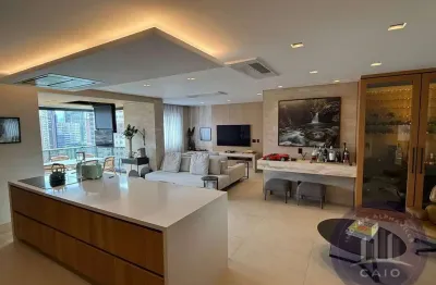 Apartamento mobiliado para aluguel, 112m² por r$ 18.100,00 - alphaville/sp