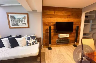 Apartamento mobilado para aluguel com 176 m², por r$ 14.500 - alphaville/sp