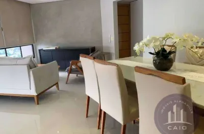 Apartamento com 3 dormitórios para alugar, 127m² por R$ 9.500 - Alphaville