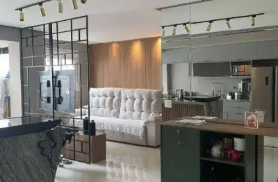 Apartamento 2 dormitórios à venda, 92 m² por r$ 1.495.000 - alphaville/sp