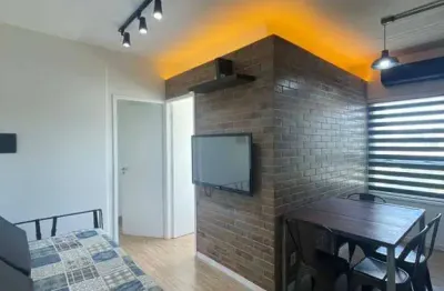 Apartamento mobiliado 45m com 2 dormitório aluguel  r$ 4.400,00- alphaville