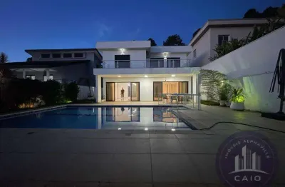 Casa com 4 dormitórios, 420m², venda ou aluguel por r$ 19.700 - alphaville