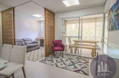 Apartamento mobiliado com 2 dormitórios para alugar, 62m² - Alphaville/SP