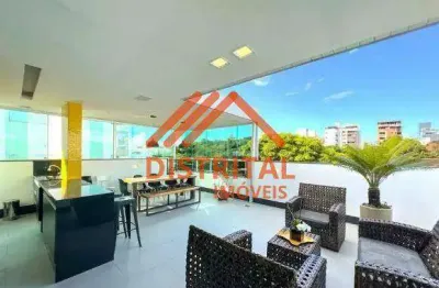 Cobertura à venda, 5 quartos, 3 suítes, 2 vagas, liberdade - belo horizonte/mg