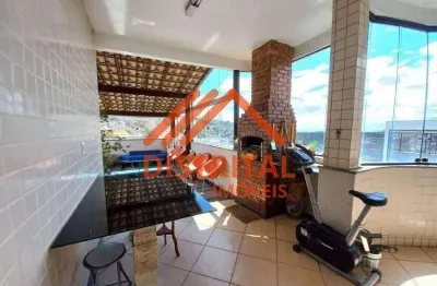 Cobertura à venda, 3 quartos, 1 suíte, 2 vagas, caiçaraadelaide - belo horizonte/mg