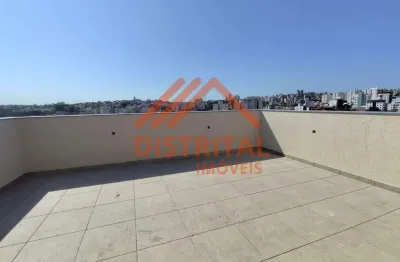 Cobertura a venda, 2 quartos, 1 banho, 1 vaga, bairro santa terezinha