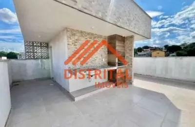 Cobertura a venda, 2 quartos, 1 banho, 2 vagas, bairro santa amélia