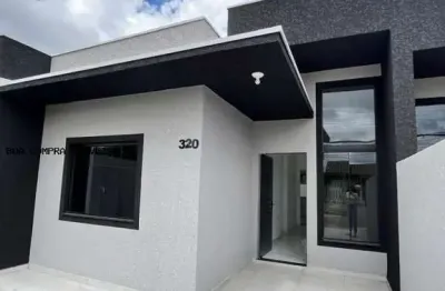 Casa para Venda em Fazenda Rio Grande, Gralha Azul, 3 dormitórios, 1 suíte, 1 banheiro, 2 vagas