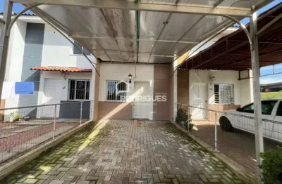 Casa com 2 quartos para alugar na isa scherer, 49, lot. riva, portão por r$ 2.000