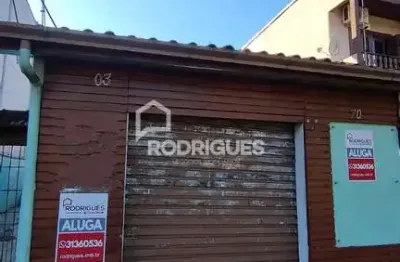 Ponto comercial para alugar na rua amadeo rossi, 70, morro do espelho, são leopoldo por r$ 1.100