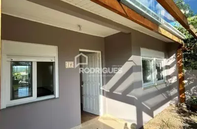 Casa em condomínio fechado com 2 quartos à venda na rua dona maria, 43, campestre, são leopoldo por r$ 295.000