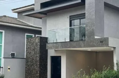 Casa nova de 276m² e 3 suítes, 3 banheiros, 4 vagas em santana de parnaíba.