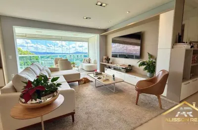 Lindo apartamento com 3 sts, 3 vagas, 202m² - santana de parnaíba - sp.
