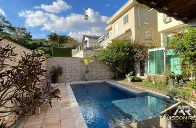 Linda casa no res. 10, 4 dorms, 4 sts, 6 vagas, 510m² - alphaville - sp.