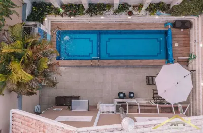 Casa em condomínio no residencial 3 - recém reformada - centro/alphaville.