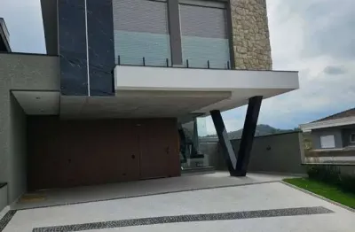 Excelente casa nova no condomínio new ville - santana de parnaíba-sp.