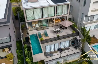 Deslumbrante casa à venda no genesis ii, 450m² de terreno, 4 suítes.