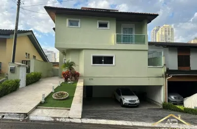 Linda casa em condomínio, 4 dorms, 3 sts, 309m² - santana de parnaíba - sp
