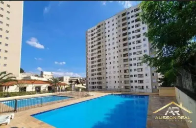 Lindo apto, com 2 dorms, 1 vaga, cond. completo, 50m² - carapicuíba - sp.