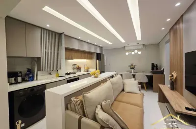 Lindo apartamento 61m² no km18 com 2 quartos - 1 suíte -  1 vaga coberta.