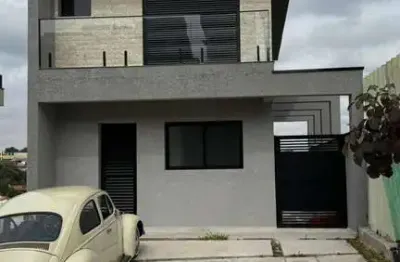 Belíssima casa em cond. 3 quartos, 1 suíte, 2 vagas e piscina em cotia - sp