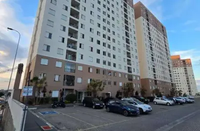 Apartamento de 47m² | 2 quartos| sala e cozinha| 1 vaga em carapicuíba/sp.