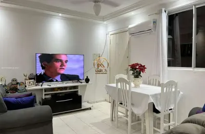 Apartamento para venda em guarujá, morrinhos, 2 dormitórios, 1 banheiro, 1 vaga