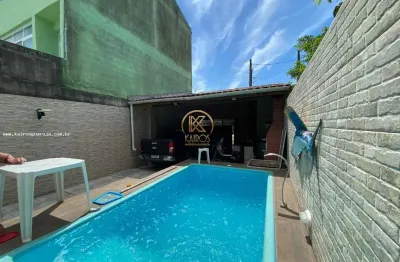 Casa para venda em guarujá, jardim virginia, 2 dormitórios, 2 suítes, 3 banheiros, 2 vagas