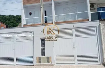 Sobrado para venda em guarujá, vitória park, 2 dormitórios, 1 banheiro, 1 vaga