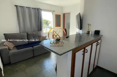 Apartamento para venda em guarujá, jardim las palmas, 1 dormitório, 1 banheiro, 1 vaga