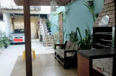 Casa para venda em guarujá, jardim boa esperança (vicente de carvalho), 2 dormitórios, 1 banheiro, 2 vagas