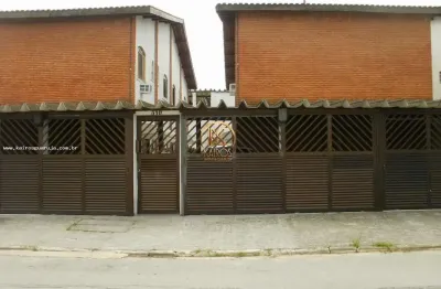 Sobrado para venda em guarujá, jardim helena maria, 3 dormitórios, 3 suítes, 3 banheiros, 1 vaga