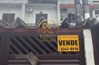 Sobrado para venda em guarujá, jardim alvorada (vicente de carvalho), 2 dormitórios, 1 banheiro, 1 vaga