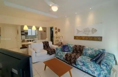 Apartamento para locação em guarujá, loteamento joão batista julião, 3 dormitórios, 2 banheiros, 1 vaga