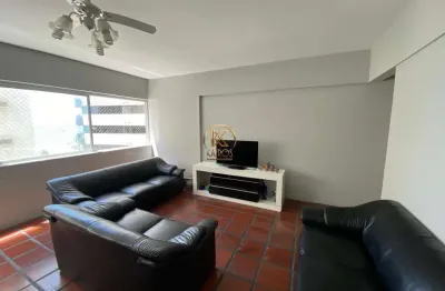 Apartamento para locação em guarujá, vila alzira, 4 dormitórios, 1 suíte, 3 banheiros, 1 vaga