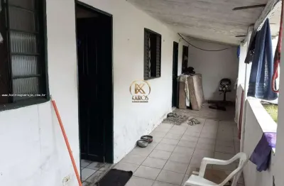 Casa para Venda em Guarujá, Jardim Boa Esperança (Vicente de Carvalho), 1 dormitório, 1 banheiro, 6 vagas