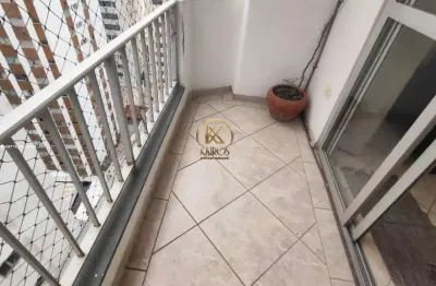 Apartamento para locação em guarujá, centro, 1 dormitório, 1 banheiro, 1 vaga