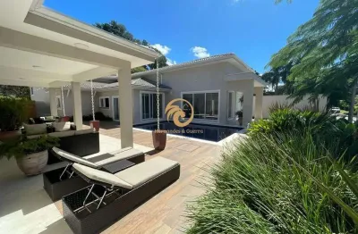 Luxuosa casa com 5 suítes à venda em condomínio fechado – atibaia/sp