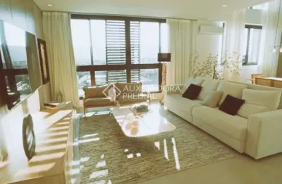 Apartamento com 4 quartos para alugar na rua das castanhetas, 135, jurerê internacional, florianópolis, 206 m2 por r$ 25.000