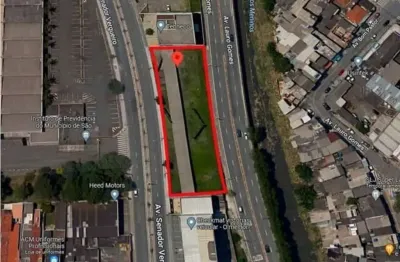 Terreno comercial para alugar na avenida senador vergueiro, 1780, centro, são bernardo do campo, 2101 m2 por r$ 31.900