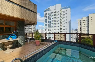 Cobertura com 4 quartos para alugar na rua barão de ubá, 468, bela vista, porto alegre, 275 m2 por r$ 16.000